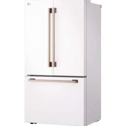 LG STUDIO 27 Cu Ft 36 In Refrigerator White Bottom Freezer, French door - SRFB27W3