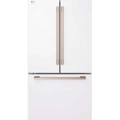 LG STUDIO 27 Cu Ft 36 In Refrigerator White Bottom Freezer, French door - SRFB27W3