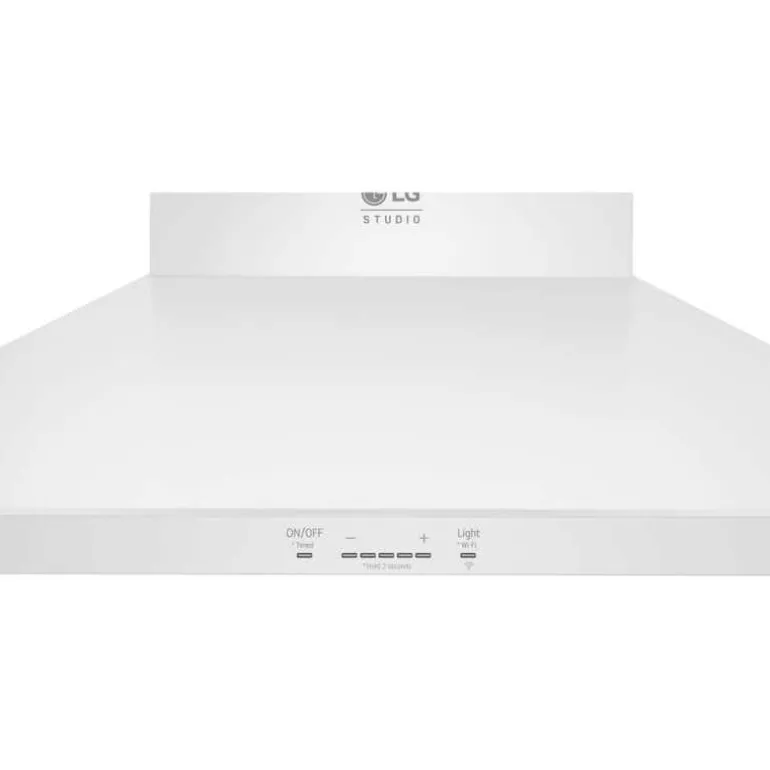 LG STUDIO Chimney hood Wall Mount White 30" , 600 CFM - LSHD3080N