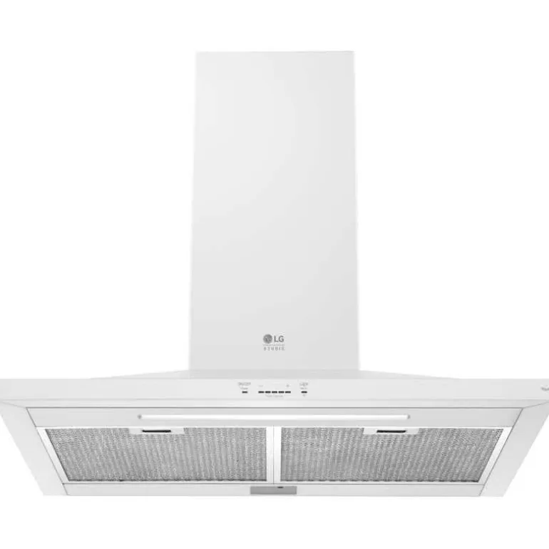 LG STUDIO Chimney hood Wall Mount White 30" , 600 CFM - LSHD3080N