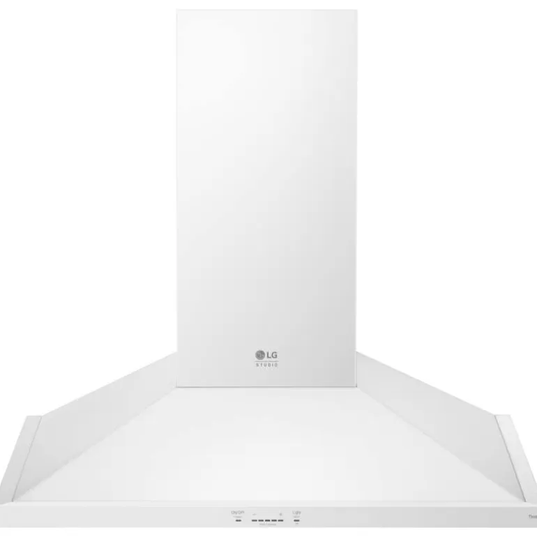 LG STUDIO Chimney hood Wall Mount White 30" , 600 CFM - LSHD3080N