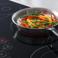 LG STUDIO Cooktop Glass-Ceramic Stainless Steel 30"    Stainless Steel - LSCE305ST