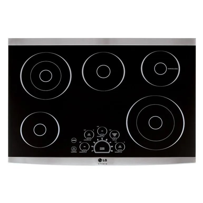 LG STUDIO Cooktop Glass-Ceramic Stainless Steel 30" Stainless Steel - LSCE305ST