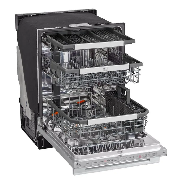 LG STUDIO Dishwasher Built-In Stainless Steel 24" 40dB - SDWB24S3