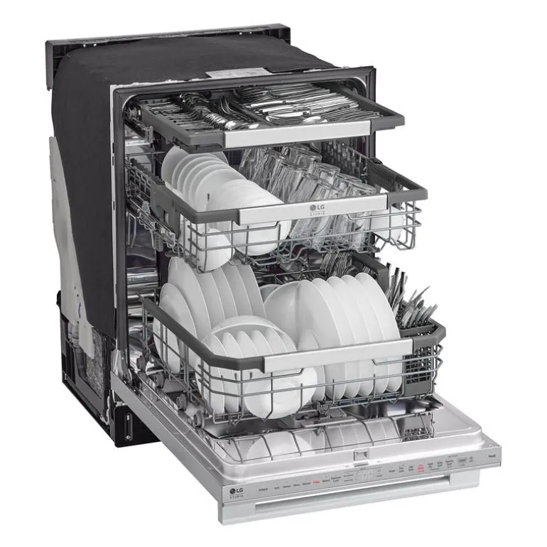 LG STUDIO Dishwasher Built-In Stainless Steel 24" 40dB - SDWB24S3