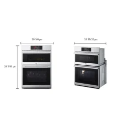 LG STUDIO Double Wall Oven Stainless Steel 30