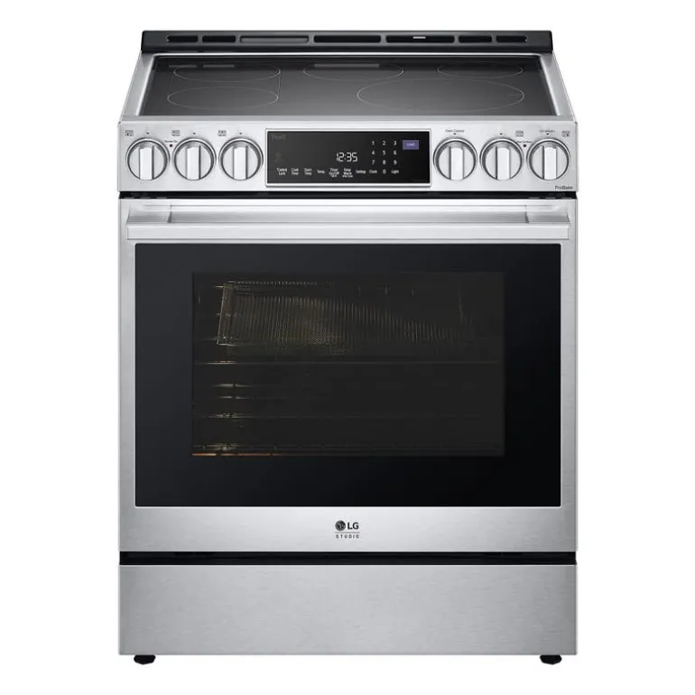 LG STUDIO Range Stainless Steel 30" Electric Glass-Ceramic - LSES6338F