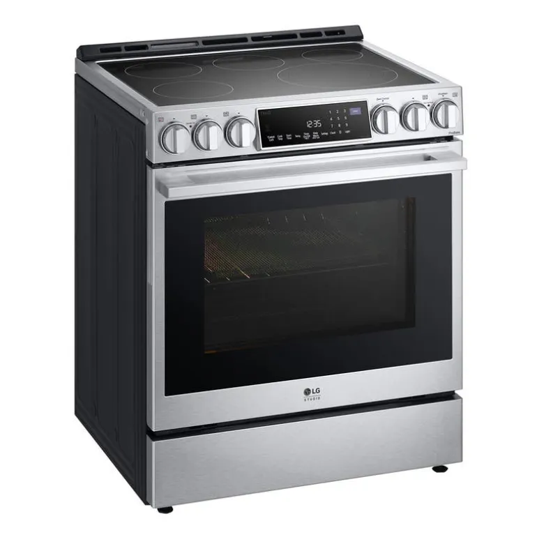 LG STUDIO Range Stainless Steel 30" Electric Glass-Ceramic - LSES6338F