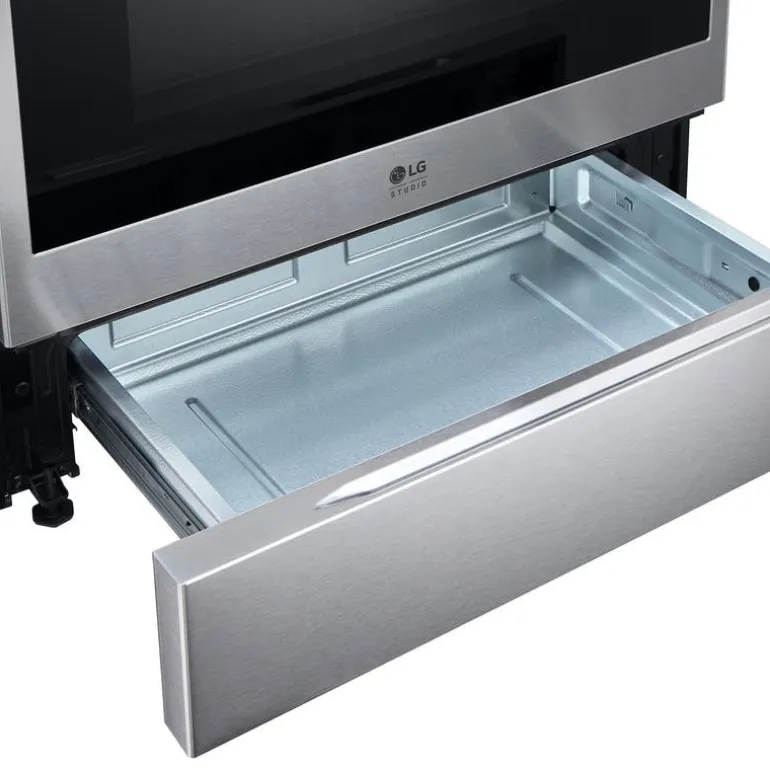 LG STUDIO Range Stainless Steel 30" Electric Glass-Ceramic - LSES6338F