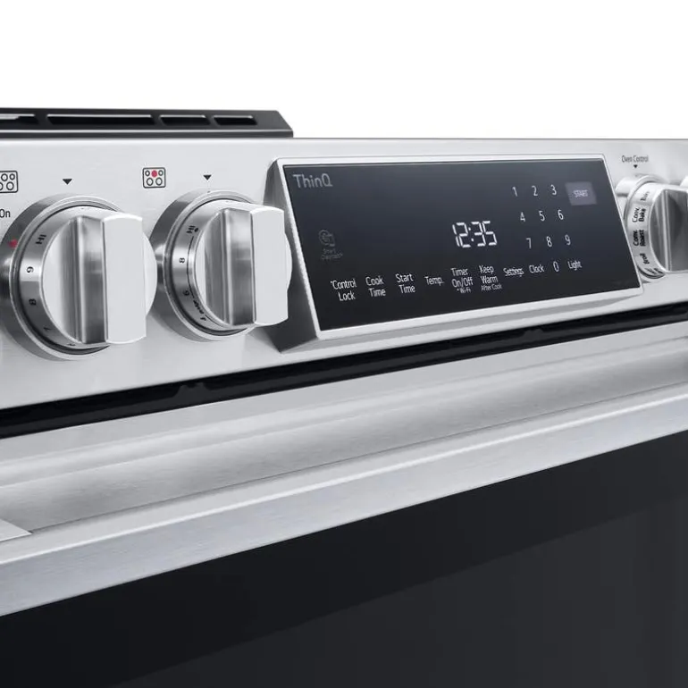 LG STUDIO Range Stainless Steel 30" Electric Glass-Ceramic - LSES6338F