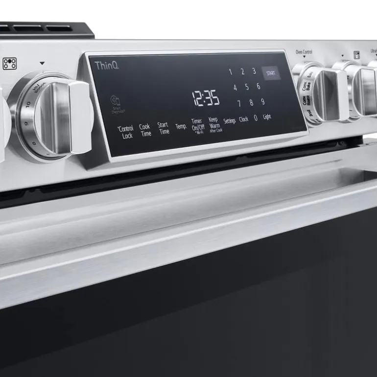 LG STUDIO Range Stainless Steel 30" Electric Induction - LSIS6338F