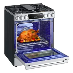 LG STUDIO Range Stainless Steel 30" Electric Gas - LSGS6338F