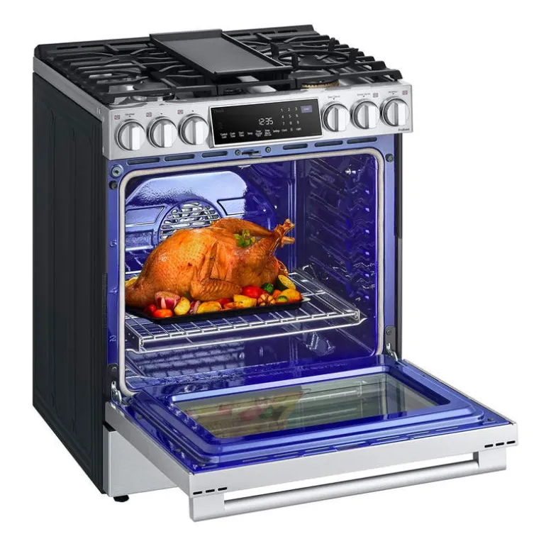 LG STUDIO Range Stainless Steel 30" Electric Gas - LSGS6338F