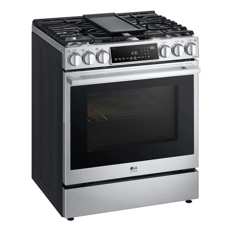 LG STUDIO Range Stainless Steel 30" Electric Gas - LSGS6338F