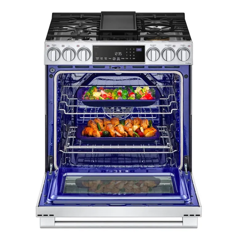 LG STUDIO Range Stainless Steel 30" Electric Gas - LSGS6338F