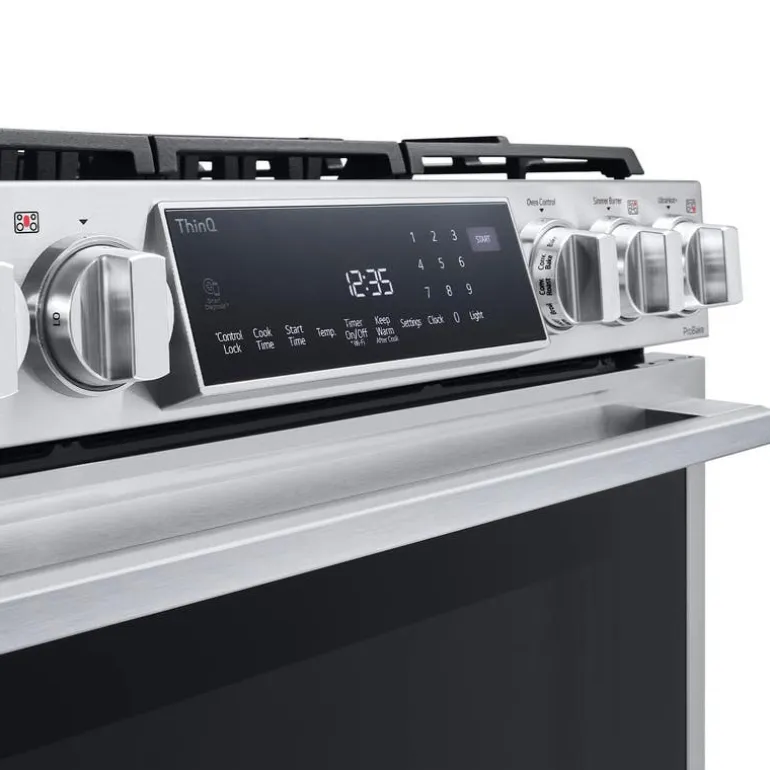 LG STUDIO Range Stainless Steel 30" Electric Gas - LSGS6338F
