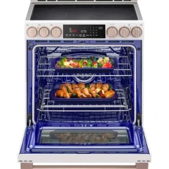 LG STUDIO Range White 30" Electric Induction - LSIS6338NE