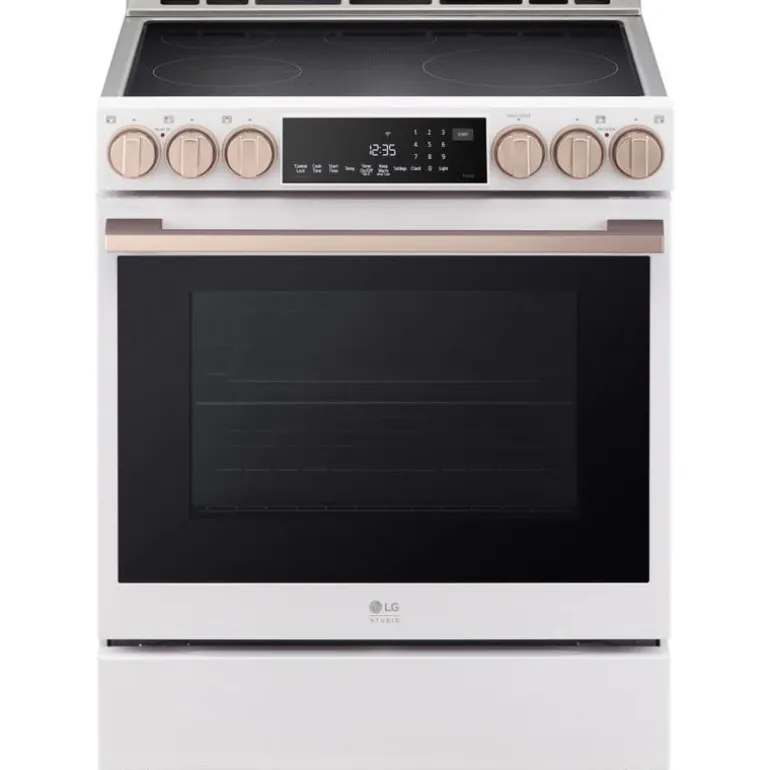 LG STUDIO Range White 30" Electric Induction - LSIS6338NE