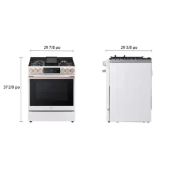 LG STUDIO Range White 30