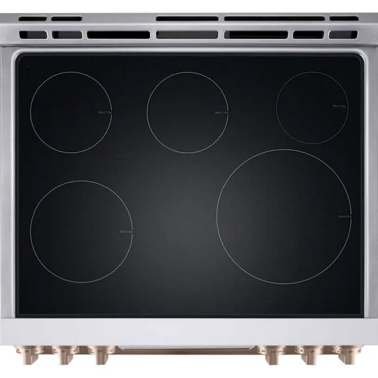 LG STUDIO Range White 30" Electric Induction - LSIS6338NE