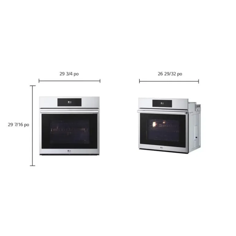 LG STUDIO Wall Oven Stainless Steel 30" Electric - WSES4728F