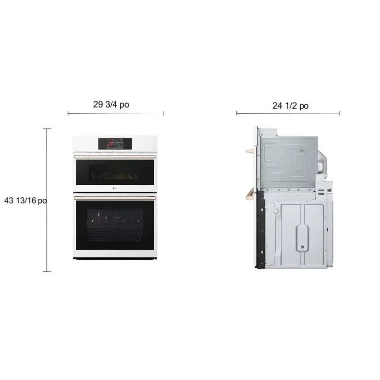 LG STUDIO Wall Oven White 30" Electric - WCES6428N