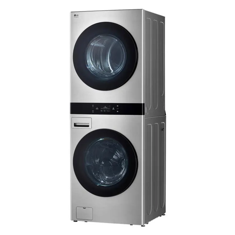 LG STUDIO WashTower, Stainless Steel, 27", Front-Load - SWWE50N3
