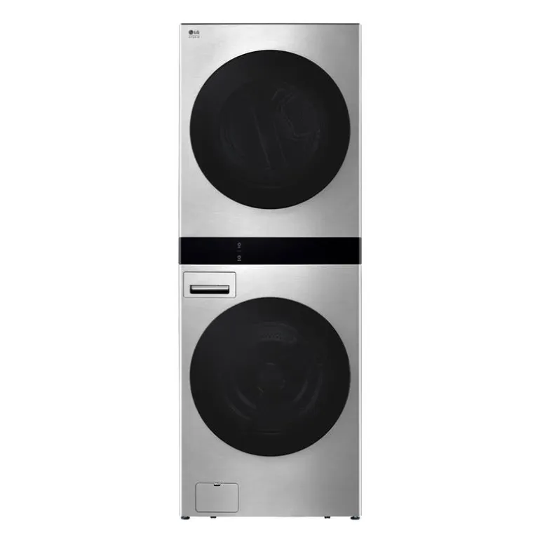 LG STUDIO WashTower, Stainless Steel, 27", Front-Load - SWWE50N3