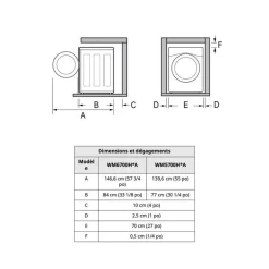 LG Washer & Dryer Kit, Graphite Steel, Front-Load - WM5700-DLEX