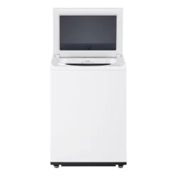 LG Washer & Dryer Kit, White, Top-Load - WT8205-DLE