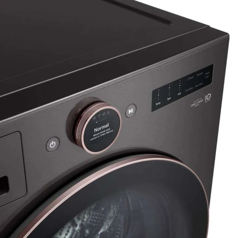 LG Washer Front-Load Black Stainless 27" - WM6500HBA