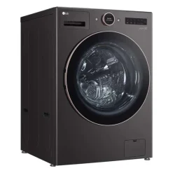 LG Washer Front-Load Black Stainless 27