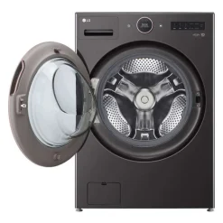 LG Washer Front-Load Black Stainless 27
