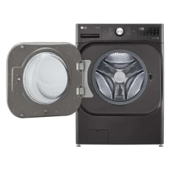 LG Washer Front-Load Black Stainless 29" - WM8900HBA