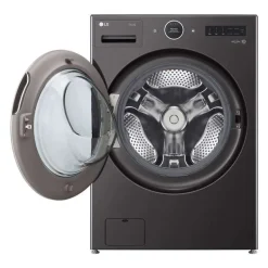 LG Washer Front-Load Black Stainless 27