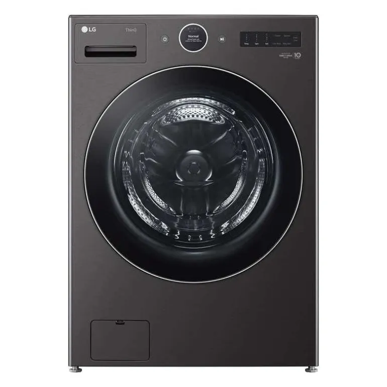 LG Washer Front-Load Black Stainless 27" - WM6700HBA