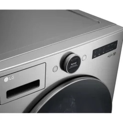LG Washer Front-Load Graphite Steel 27