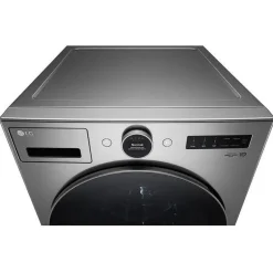 LG Washer Front-Load Graphite Steel 27