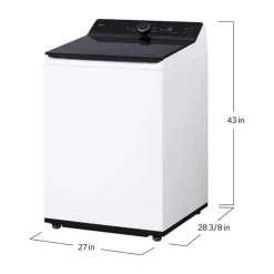 LG Washer Top-Load White 27" - WT8400CW