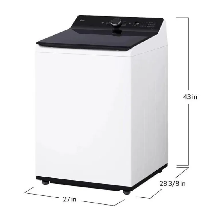 LG Washer Top-Load White 27" - WT8400CW