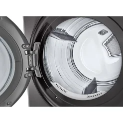 LG WashTower, Black steel, 27