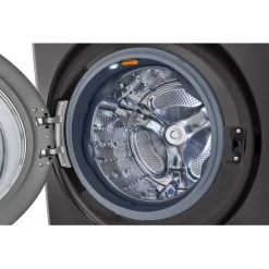 LG WashTower, Black steel, 27