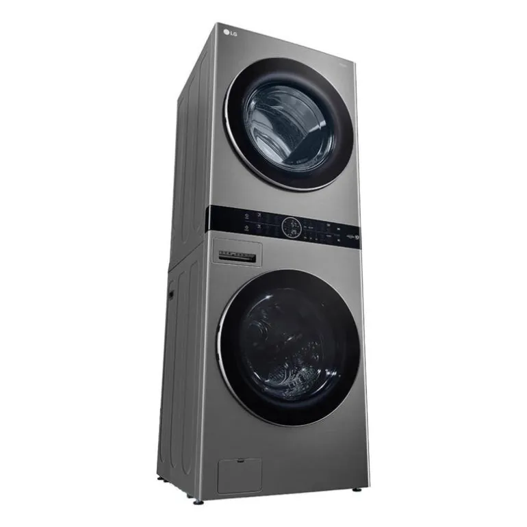 LG WashTower, Stainless Steel, 27", Front-Load - WKEX200HVA