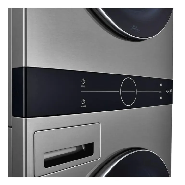 LG WashTower, Stainless Steel, 27", Front-Load - WKEX200HVA