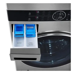 LG WashTower, Stainless Steel, 27