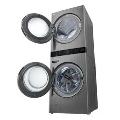 LG WashTower, Stainless Steel, 27