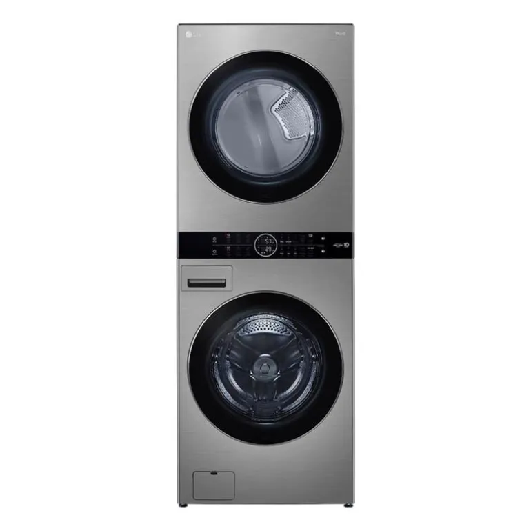 LG WashTower, Stainless Steel, 27", Front-Load - WKEX200HVA