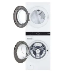 LG WashTower, White, 27", Front-Load - WKE100HWA