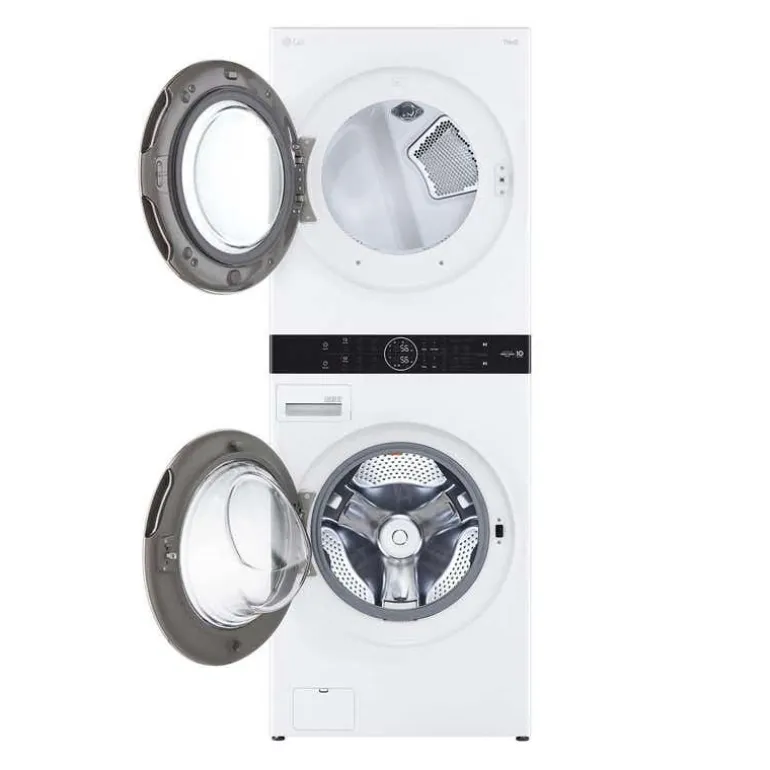 LG WashTower, White, 27", Front-Load - WKE100HWA
