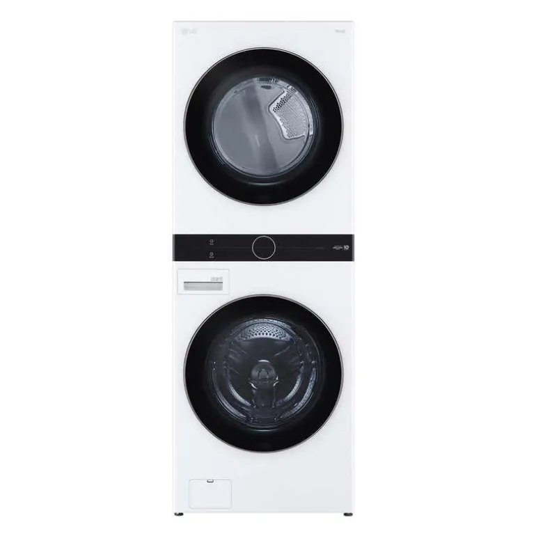 LG WashTower, White, 27", Front-Load - WKE100HWA